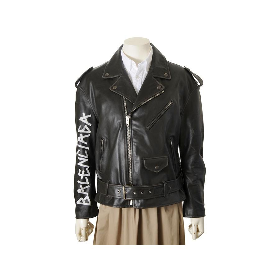 BALENCIAGA（バレンシアガ） ダブルライダースジャケット 518082 36/38
