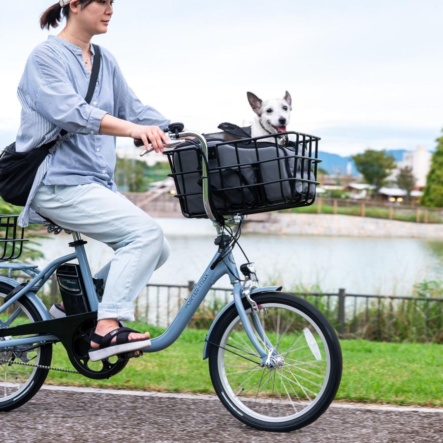 PORTER-MAX 型式認定取得 正規販売店 買い物かごが入る電動アシスト