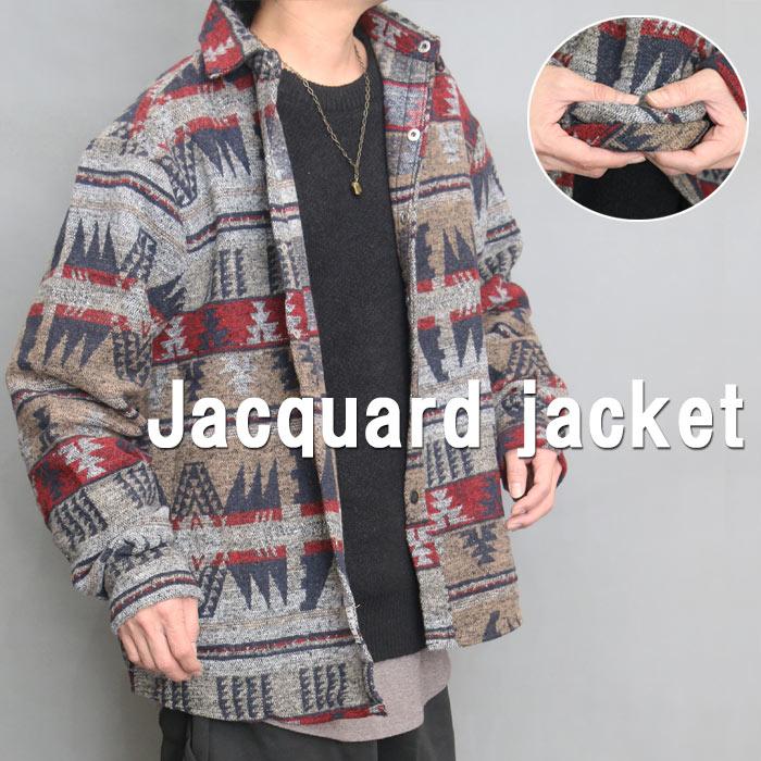 ネイティブ柄ジャケット ジャケット ネイティブ柄 メンズ アウター