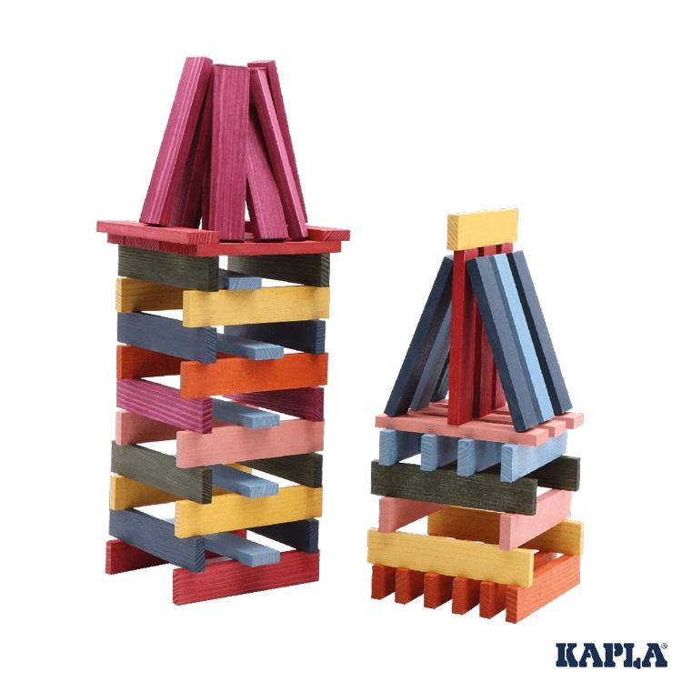 KAPLA（カプラ） オクトカラー 正規輸入品 木のおもちゃ 積み木