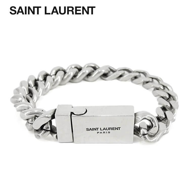 SAINT LAURENT サンローラン メンズ ブレスレット CURB CHAIN BRACELET