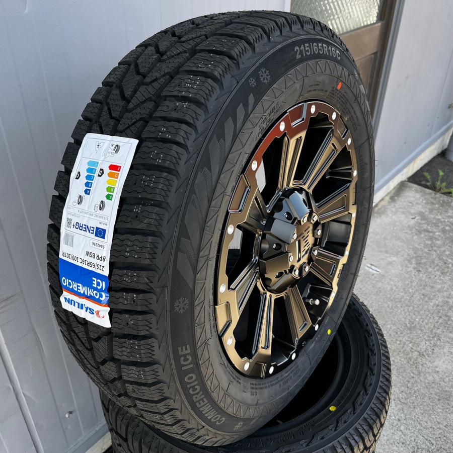 ICE BLAZER 【即納】ハイエース スタッドレス 16インチ 車検対応