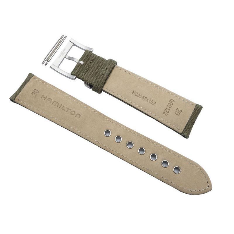 HAMILTON（ハミルトン） 純正品 20mm H69419363 H69439363 グリーン