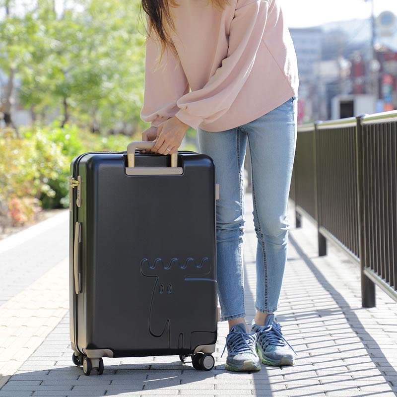 moz（モズ） スーツケース キャリーケース 66L 61cm 4〜6泊 4輪 TSA