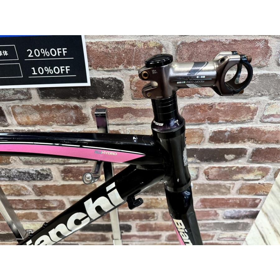 ビアンキ BIANCHI 【ジャンク】VIANIRONE 7 フレームセット 黒・ピンク