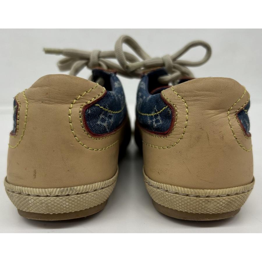 ルイ・ヴィトン LOUIS VUITTON モノグラムデニム キッズスニーカー