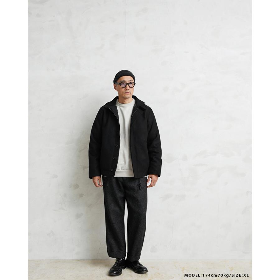 HOUSTON（ヒューストン） WAIPER別注 メルトン N-1デッキジャケット