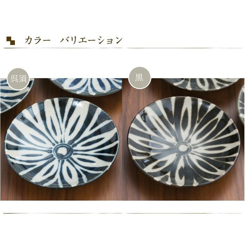 益子焼 丸皿 ペルシャ紋皿 4寸 小皿 つかもと モダン 和食器 食器 皿