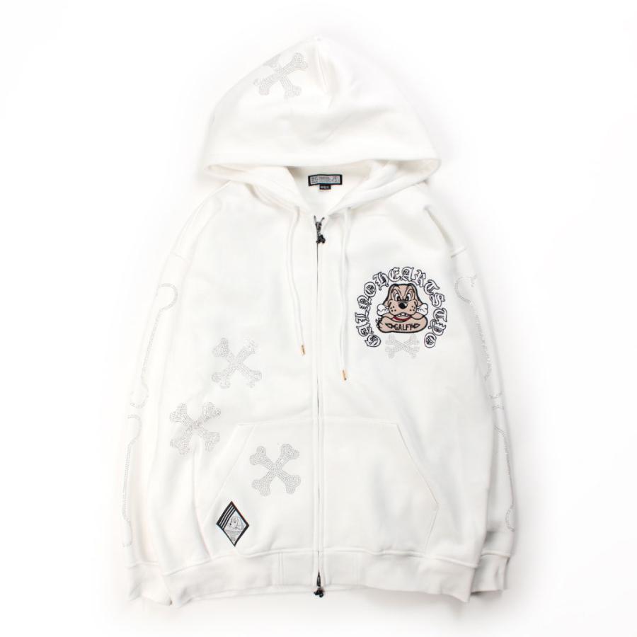 GALFY（ガルフィー） ＼爆買 WEEK／ガルフィー ピカピカ骨骨パーカー