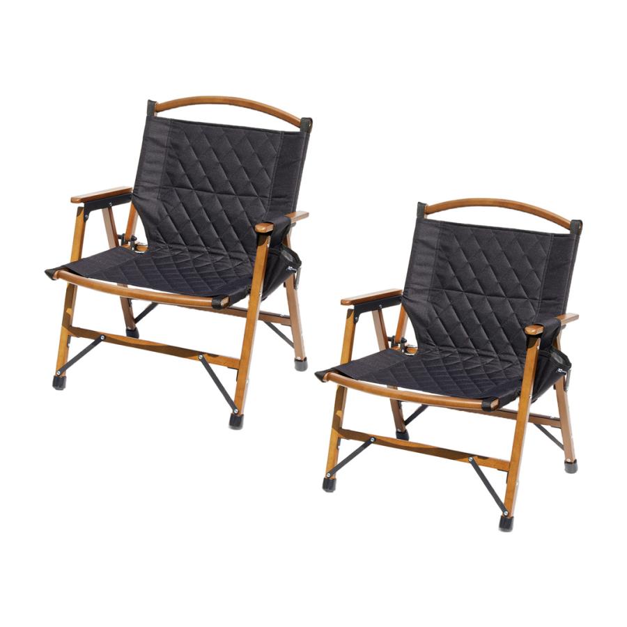 WAQ WAQ Folding Wood Chair【2個セット】 フォールディングウッド