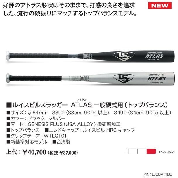 ルイスビルスラッガー 2025ルイスビルスラッガー ATLAS 一般硬式用