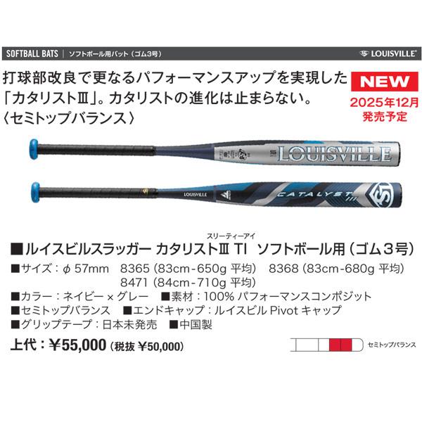 ルイスビルスラッガー 2026ルイスビルスラッガー カタリスト3 TI