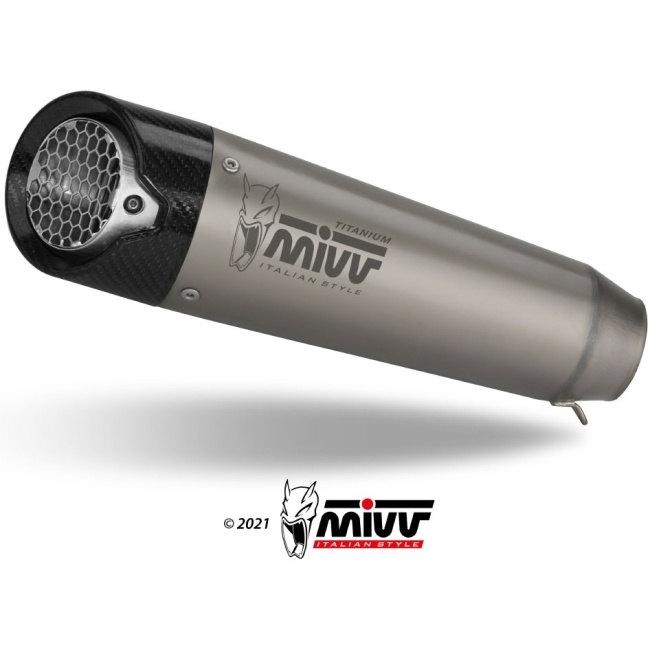 MIVV ミヴ X-M5 スリップオンマフラー 仕様：チタン MONSTER 937 ＋