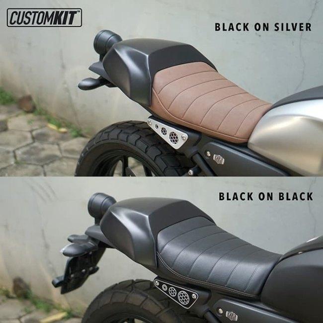 CustomKit カスタムキット Seat Cover XSR155 カラー：Black YAMAHA