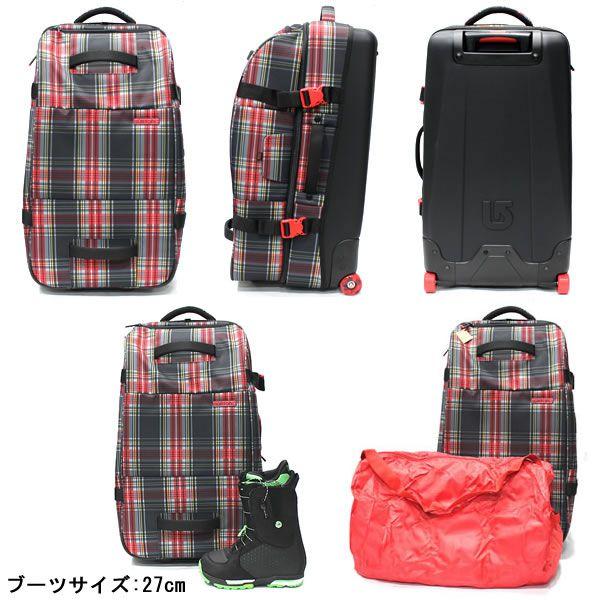 BURTON（バートン） キャリーバッグ 14FW WHEELIE DOUBLE DECK 92L