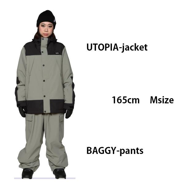 SCAPE エスケープ スノーボードウェア 24-25 UTOPIA -jacket