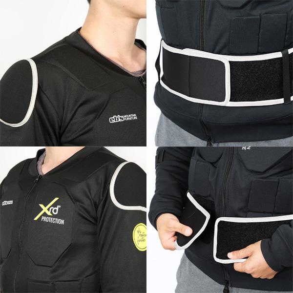 eb's（エビス） スノーボード プロテクター ebs BODY DEFENDER XRD