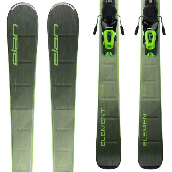 elan（エラン） スキー板 2024 ELEMENT GREEN ＋ EL 10.0 GW SHIFT