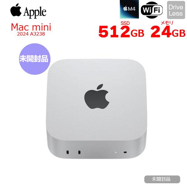 Mac mini Apple MCYT4J/A A3238 M4 2024 手のひらサイズ小型デスク