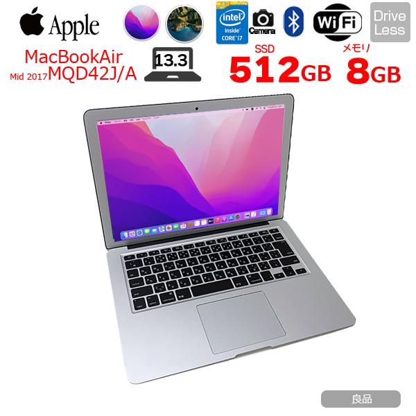 MacBook Air Apple Air_13.3inch MQD42J/A A1466 2017 選べるOS