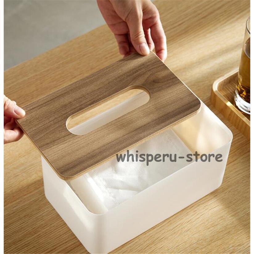 ティッシュケース 蓋付き 木製 ティッシュボックス おしゃれ 北欧 木目