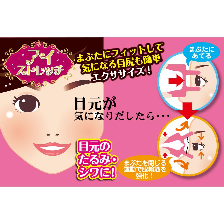 アイストレッチ セーブインダストリー 眼輪筋トレーニング 目元