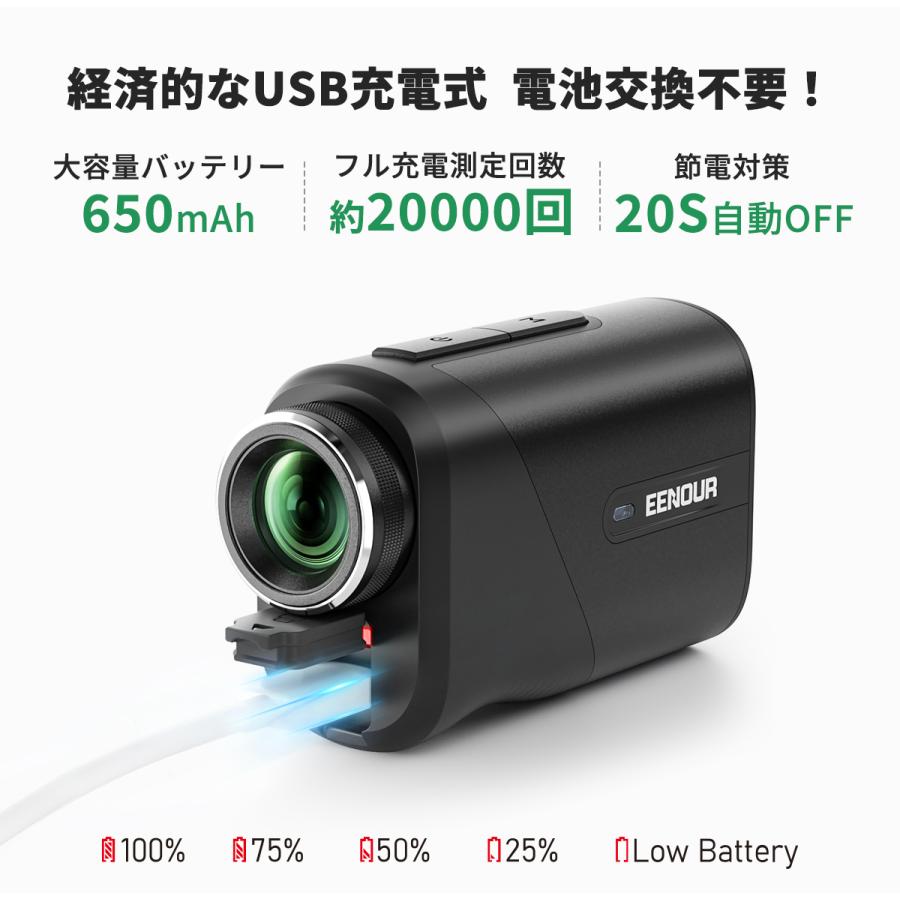 EENOUR ○今平プロ推薦○ゴルフ距離計 レーザー距離計 ミニ EENOUR