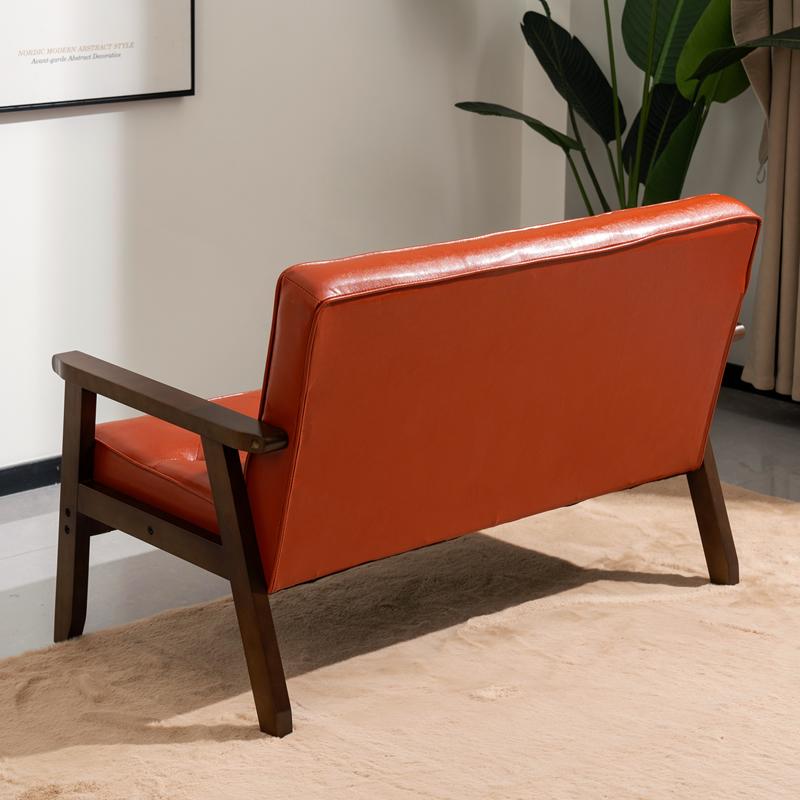 With：）SOFA（ウィズソファ） ソファ 1人掛け 木肘 コンパクト｜座面