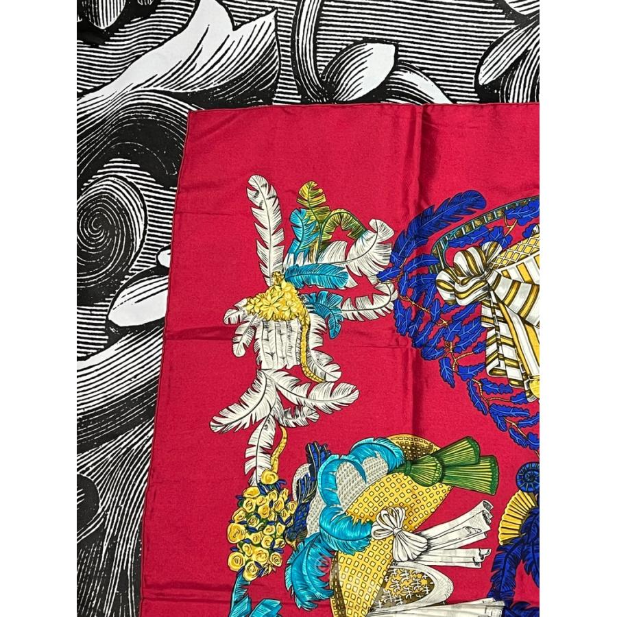 HERMES（エルメス） 中古 美品 スカーフ 90 カレ HERMES chapeau 帽子
