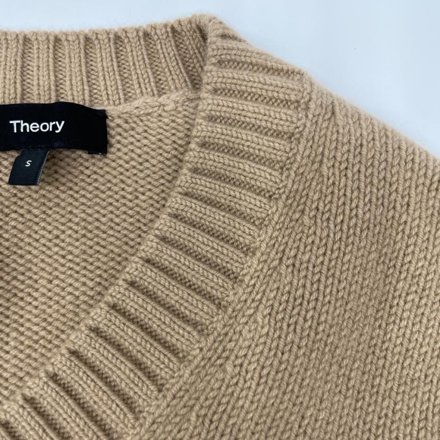theory（セオリー） 24年 ブラウン カシミヤ混 ニット ブラウン S