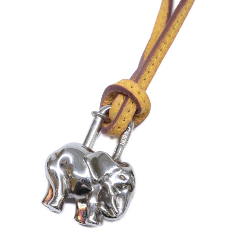 HERMES エルメス SV925 ラ二エール エレファント 嘉手納 ネックレス