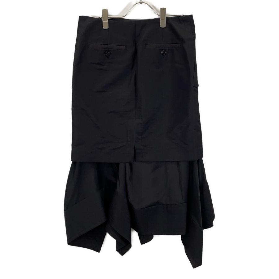 sacai（サカイ） 21AW 21-05855 ブラック Double Breasted Asymmetry