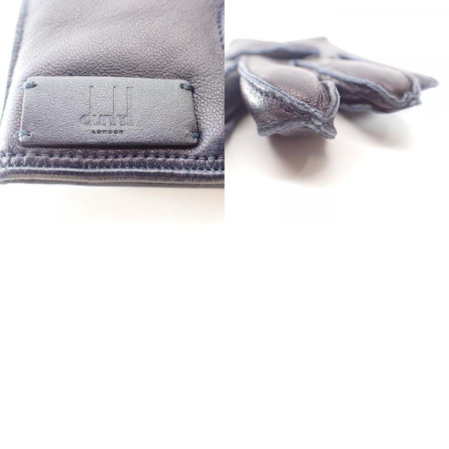dunhill（ダンヒル） ラムレザー カシミヤライニング 手袋 / グローブ