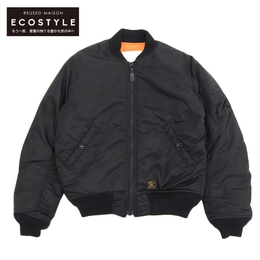 WTAPS ダブルタップス MA-1 ボンバーフライトジャケット メンズ 黒