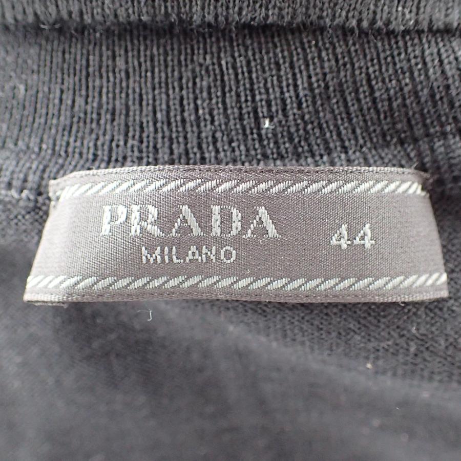 PRADA（プラダ） 22年製 DNA796 ブラック ハイネックニットセーター