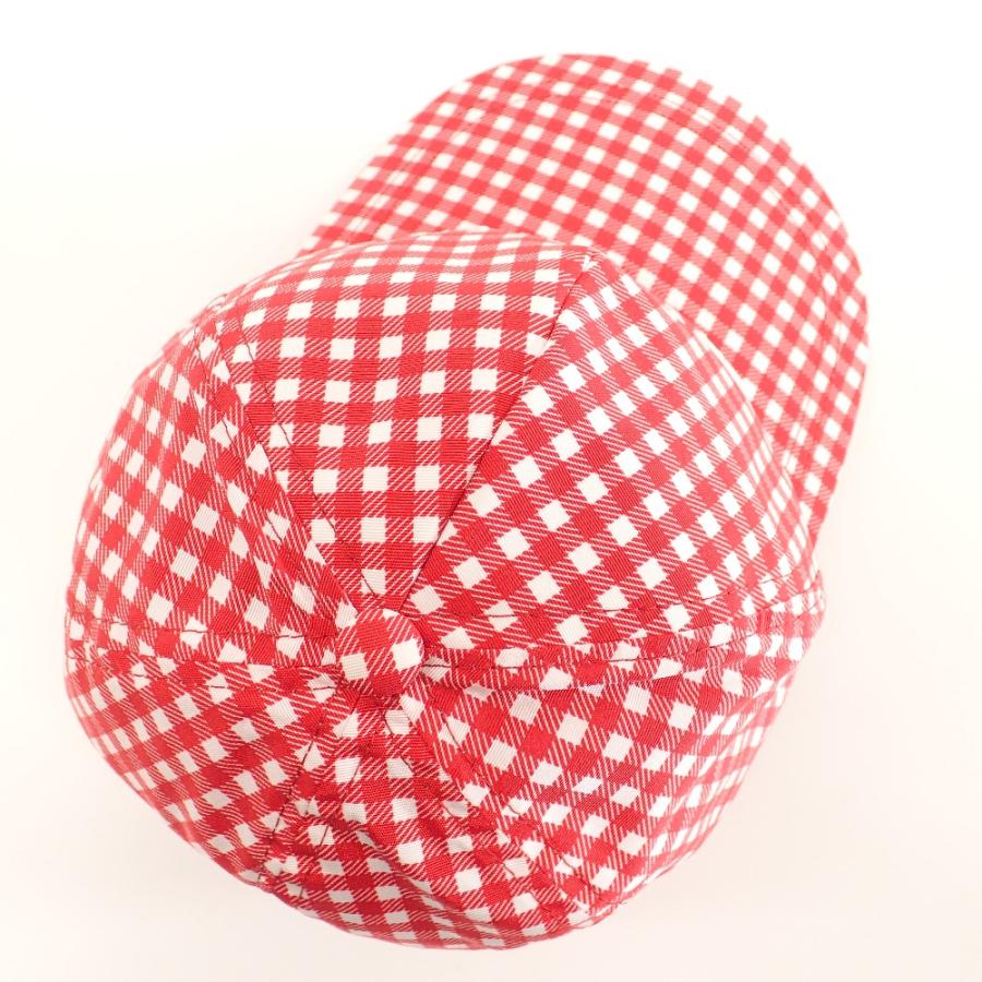 miu miu（ミュウミュウ） 美品 5HC1792B4L ギンガムチェック柄 ロゴ