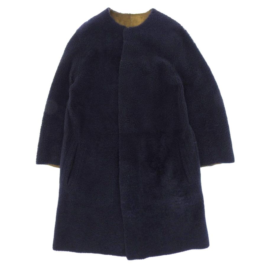 DRAWER（ドゥロワー） バイカラー リバーシブル ムートンコート