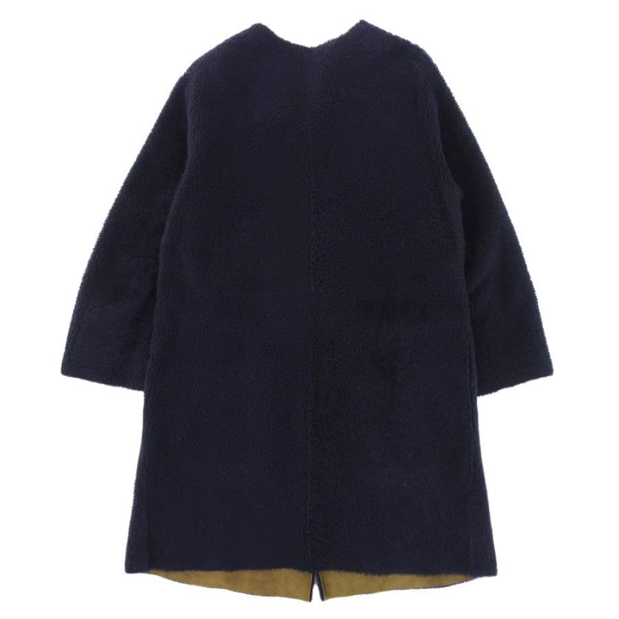 DRAWER（ドゥロワー） バイカラー リバーシブル ムートンコート