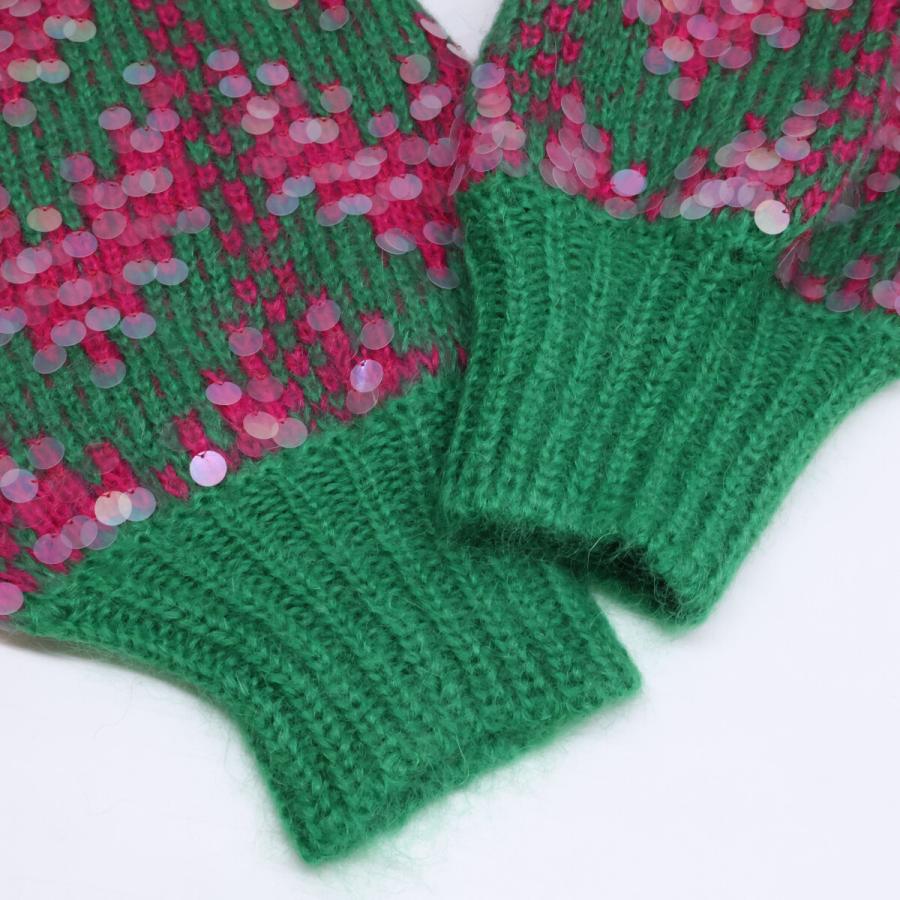 GUCCI（グッチ） 新品同様 国内正規 713233 シェブロン ウール