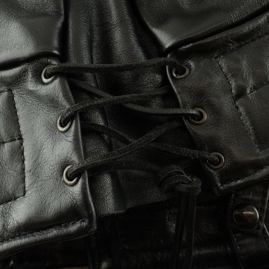 VANSON（バンソン） レザー ダブルライダース ジャケット 36 ブラック