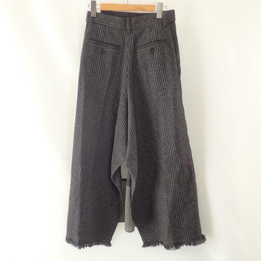 sacai（サカイ） 美品/20年製 20-05337 グレンチェック サイド