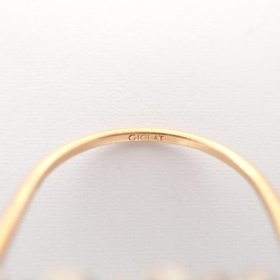 美品 GICLAT ギクラ K18 木漏れ日リング ダイヤモンド リング・指輪