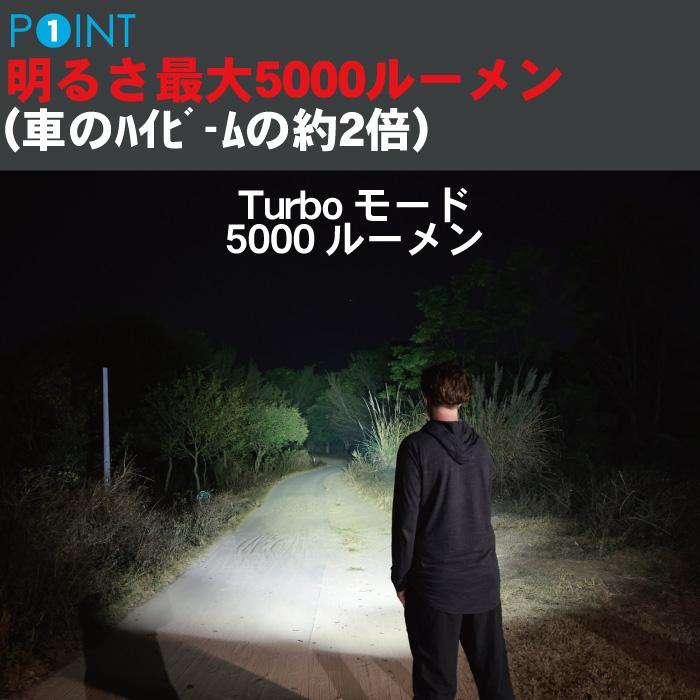 SPERAS U2】自転車ライト ハンディライト LED 懐中電灯 充電式 ロード