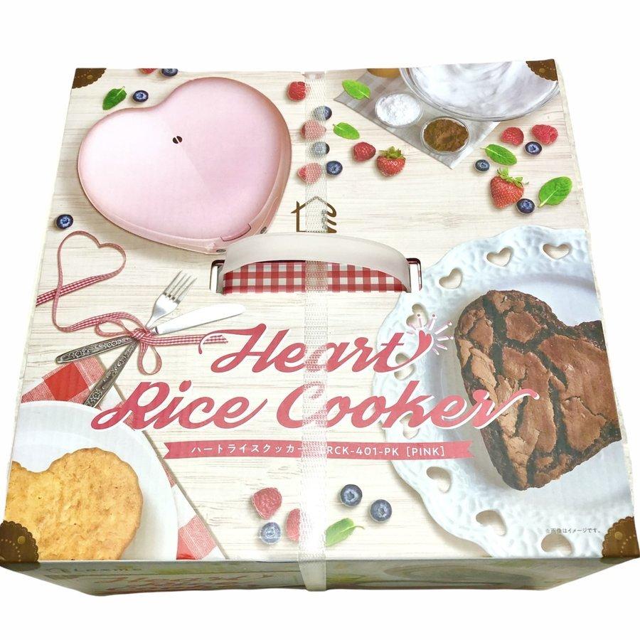 EAST（アズマ） EAST ハートライスクッカー 炊飯器 ピンク LRCK-401-PK