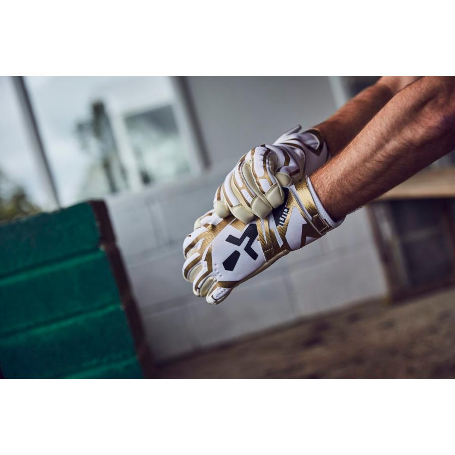 TUTO SECUTOR ELITE ホワイト・ゴールド GKグローブ サッカー グローブ