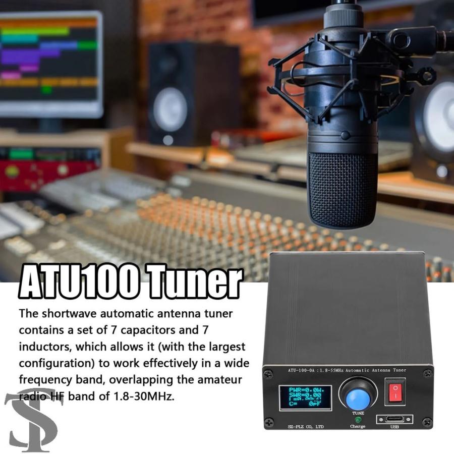 並行輸入品 ATU-100-0A 1.8-55MHZ ミニ自動アンテナチューナー 0.91