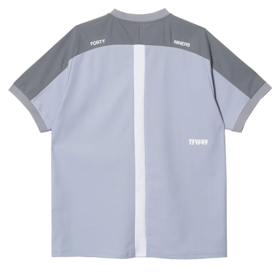 V12（ヴィ・トゥエルヴ） TFW49 SIDE MESH COLLARLESS POLO ポロシャツ