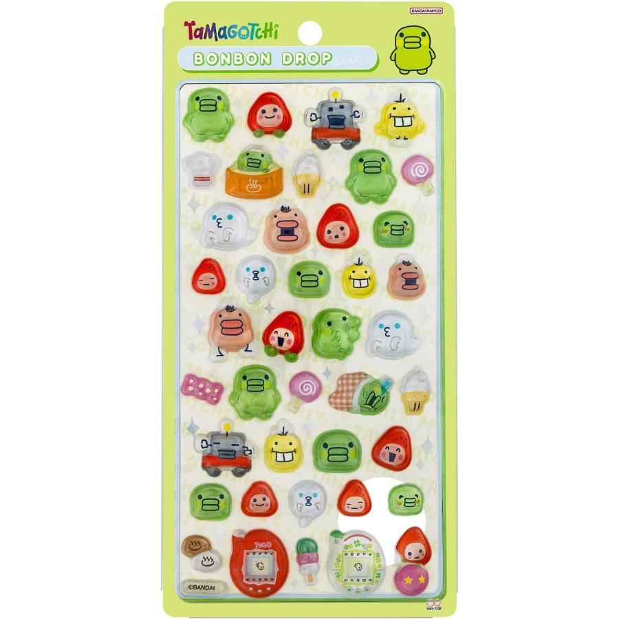 サンスター文具 新品 たまごっち グッズ シール ボンボンドロップ