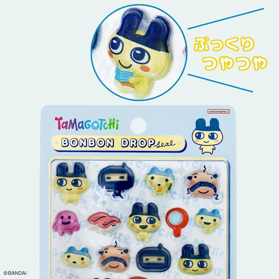 サンスター文具 新品 たまごっち グッズ シール ボンボンドロップ