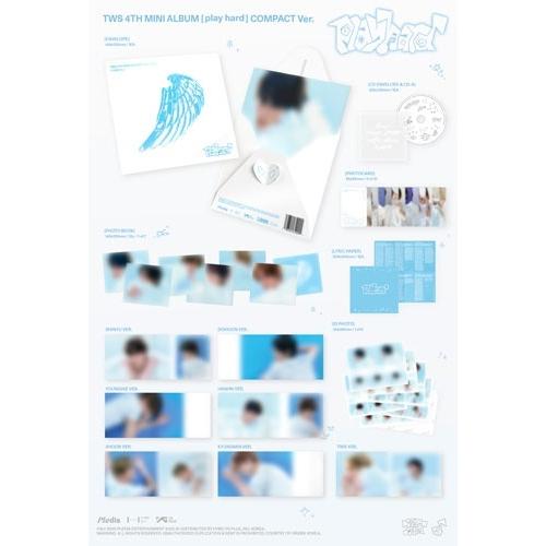 TWS 4th Mini Album 'play hard' (Compact Ver. ) (ランダムバージョン